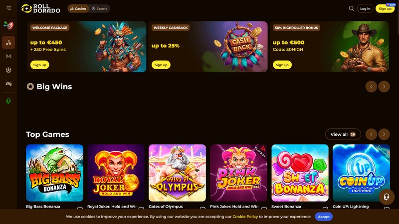 Rolldorado casino slots, rolldorado